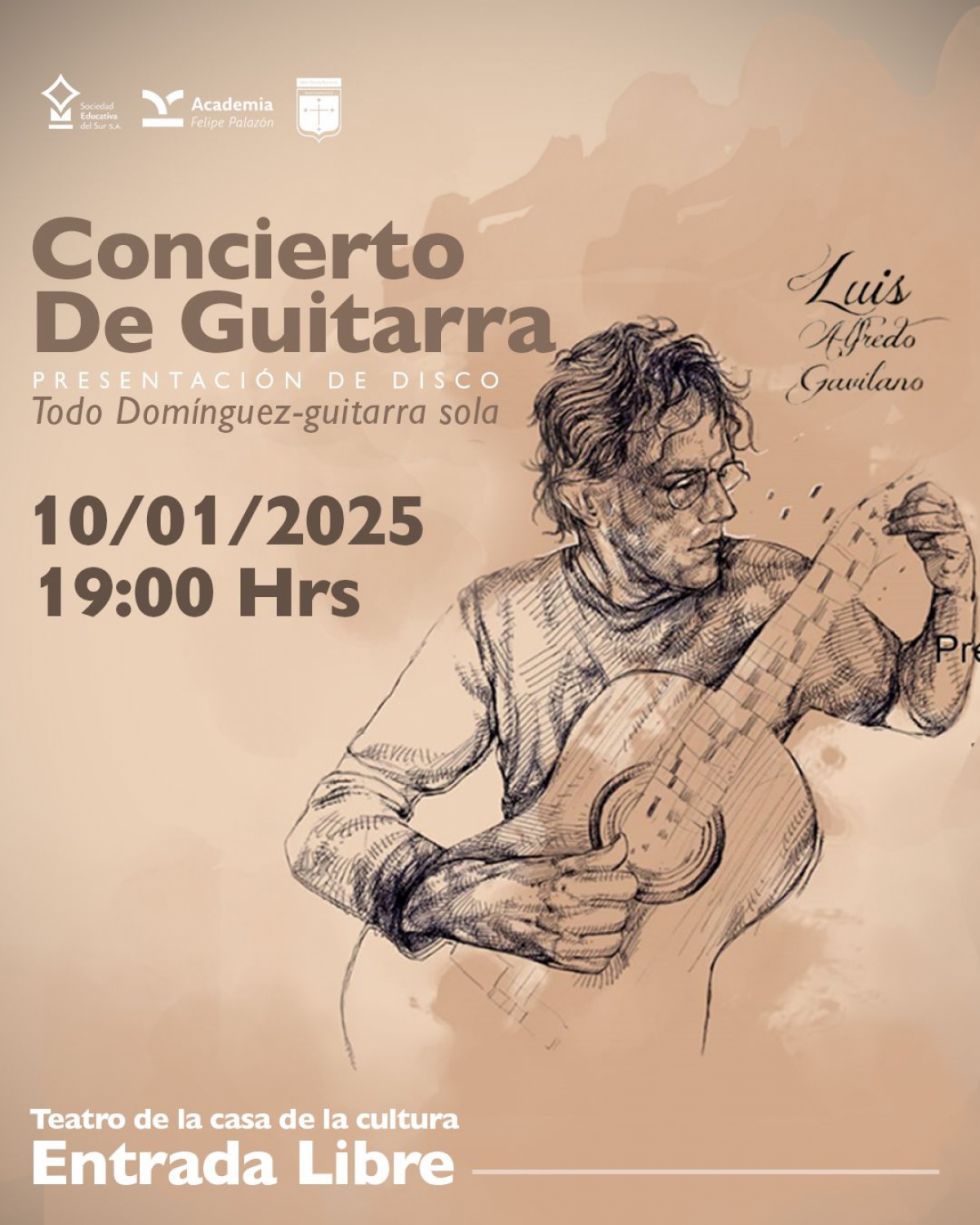 Un concierto imperdible de entrada gratuita. 