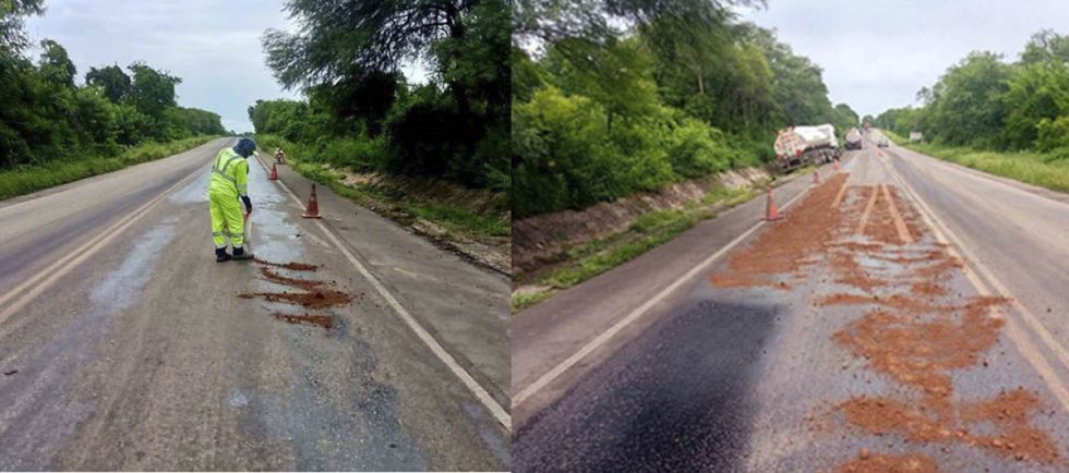 Derrame de diésel en la ruta 9 genera alarma y movilización de la ABC