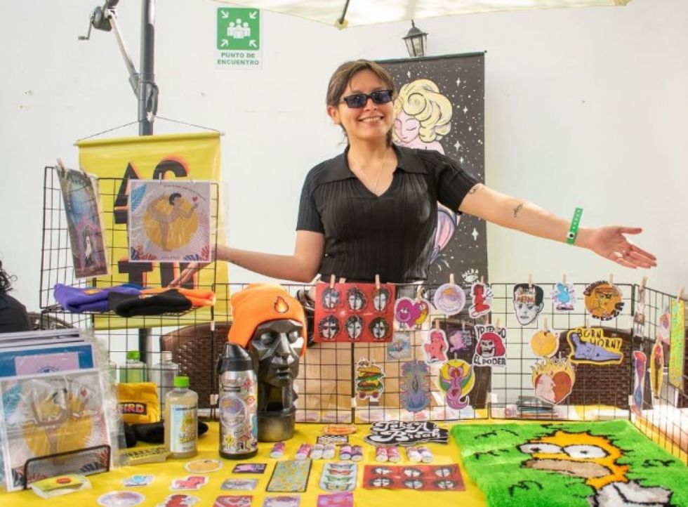 Stickers feministas, el orgullo de Maira Patiño