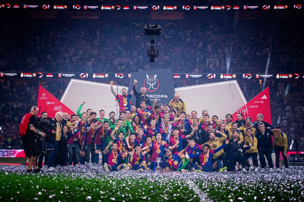 El Barcelona se queda con la Supercopa de España