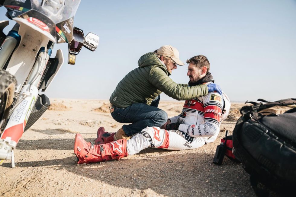 Daniel Nosiglia sufre un accidente y abandona el Rally Dakar