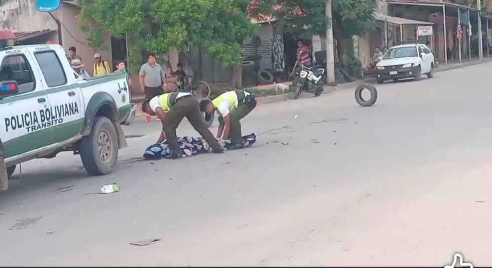Yacuiba: Motociclista muere tras impactar con un camión