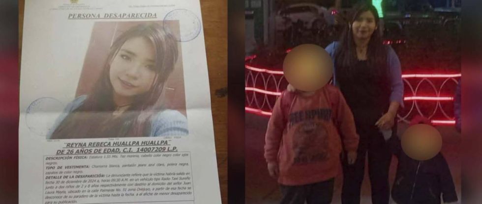 Una madre y sus hijos desaparecieron el 30 de diciembre, sospechan de su pareja  