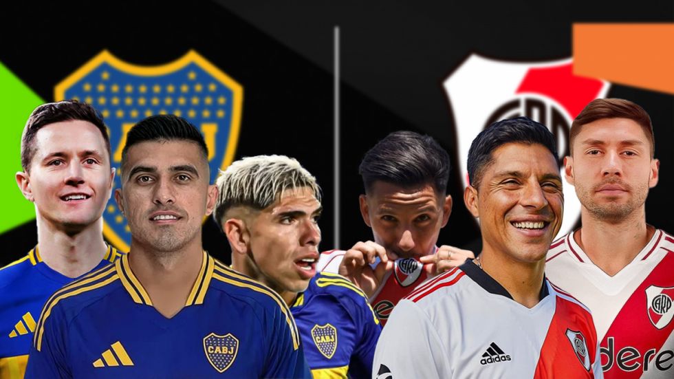 Mercado de pases histórico: Así formarán Boca y River con sus refuerzos 