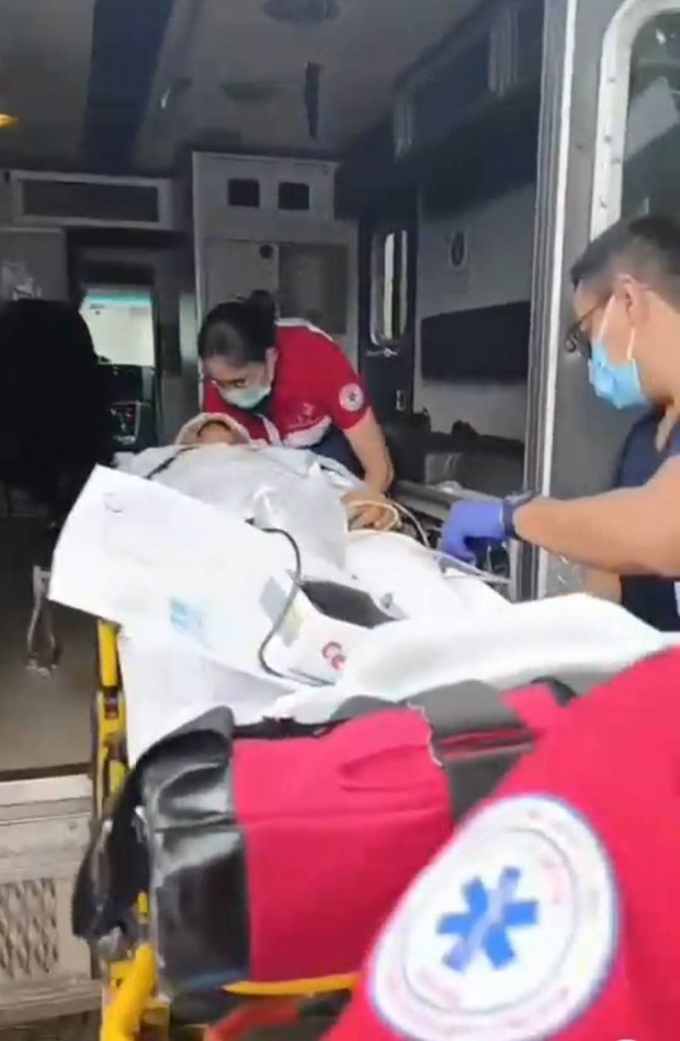 Yalo Cuellar chocó contra un camión de carga