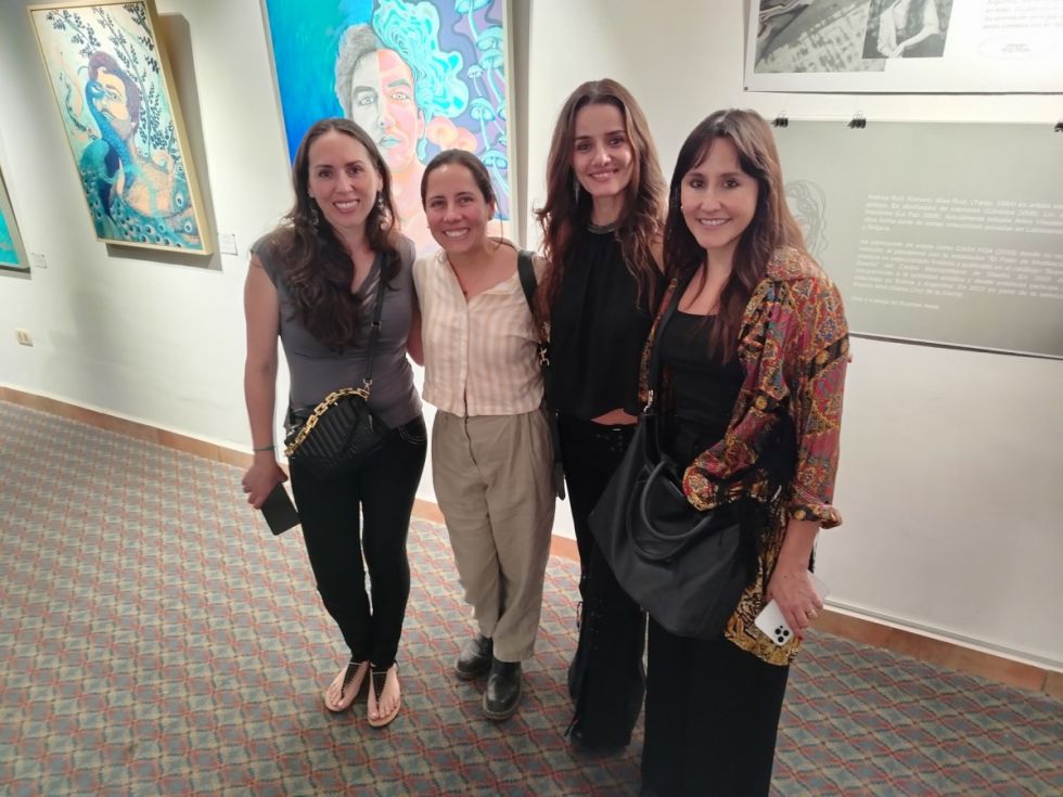 Marcela Arduz, María José Granier, Andrea Ruiz Romero y Valeria Wilde