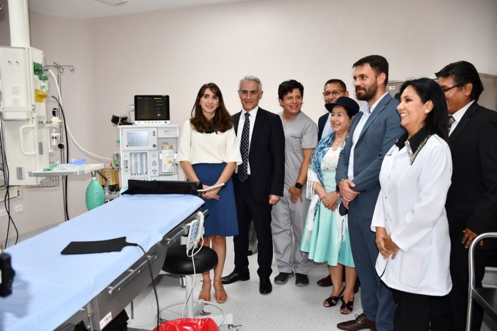 El Materno Infantil tiene un quirófano modelo en el sur del país