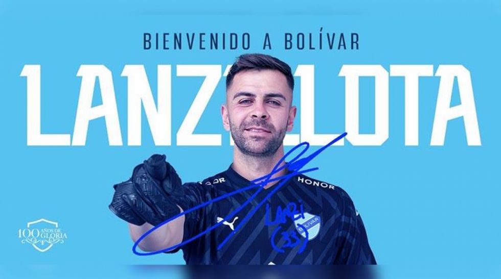 Bolívar asegura los servicios del portero Lanzillota