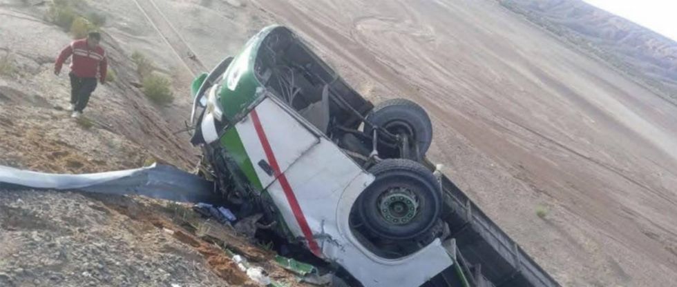 Esta es la lista de pasajeros que iban en la flota que sufrió un accidente en Potosí