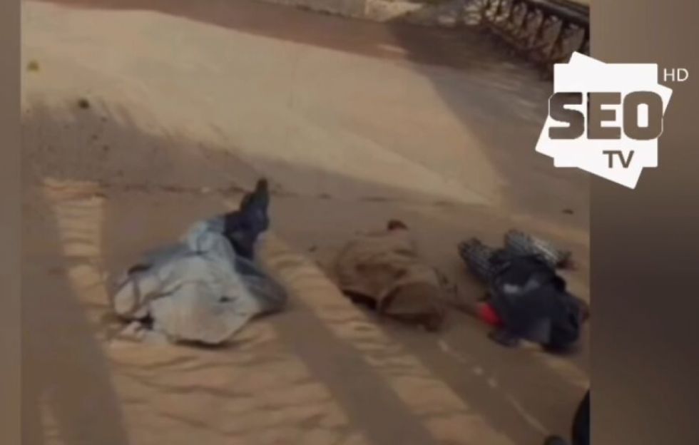 Niños jugaban al resbalín y perdieron la vida electrocutados (Video)