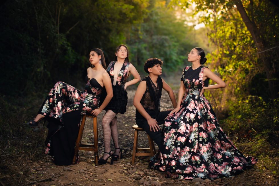 Elizabeth Sánchez Morquecho, Ximena Anayeli Santana Rangel, Tzitzijani Damián Rocha y Garibaldi Borja Ruiz