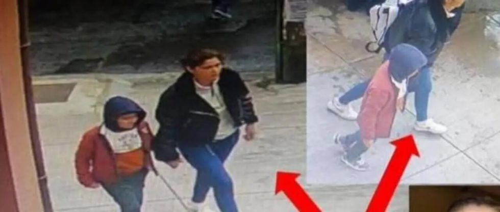 ¿Dónde está Santino? La última vez que vieron al niño estaba acompañado por una mujer