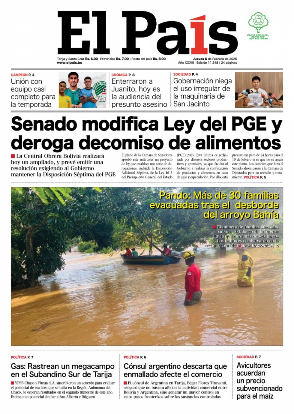 El precio de la carne, el megacampo, Ecuador y más: Lee las imprescindibles