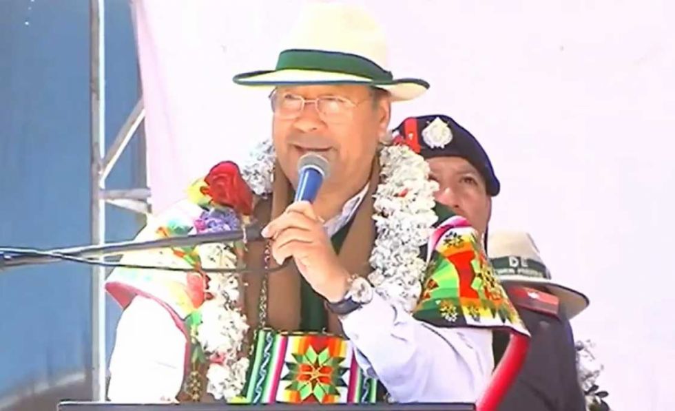 Luis Arce: ‘Platita no tenemos como antes’