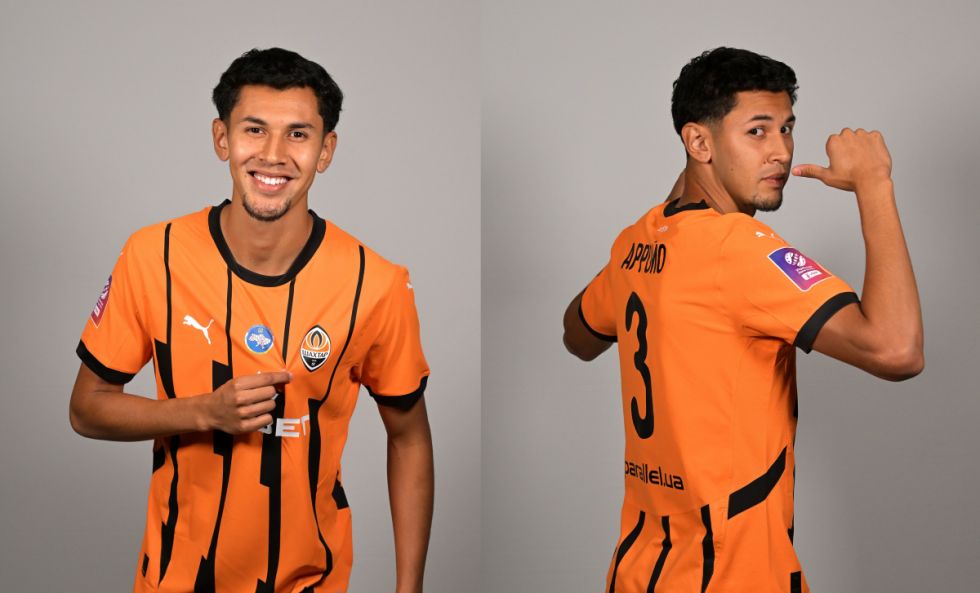 Arroyo fue presentado por el Shakhtar Donetsk 
