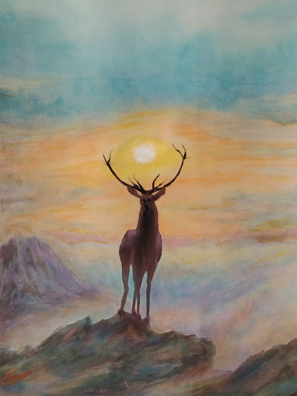 Cuatro maestros en la Galería de Arte