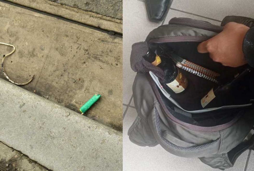 Detienen a joven que habría intentado encender dinamita en la plaza Murillo