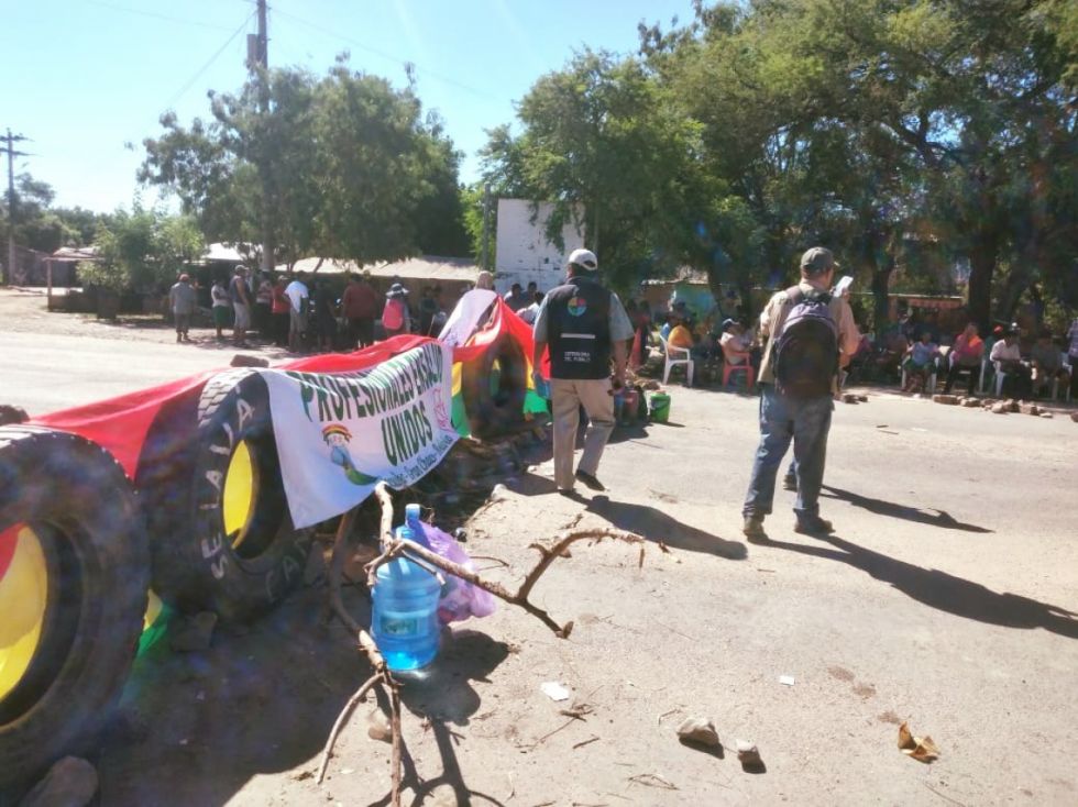 No hay diálogo entre Ábrego y Brú, la Ruta 9 sigue bloqueada
