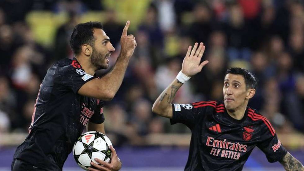 Champions: Se completaron los playoffs de ida, Benfica superó a Mónaco