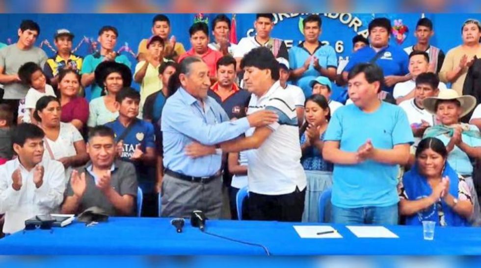 Evistas anuncian desafiliación del MAS-IPSP, en apoyo a la candidatura de Morales con FPV