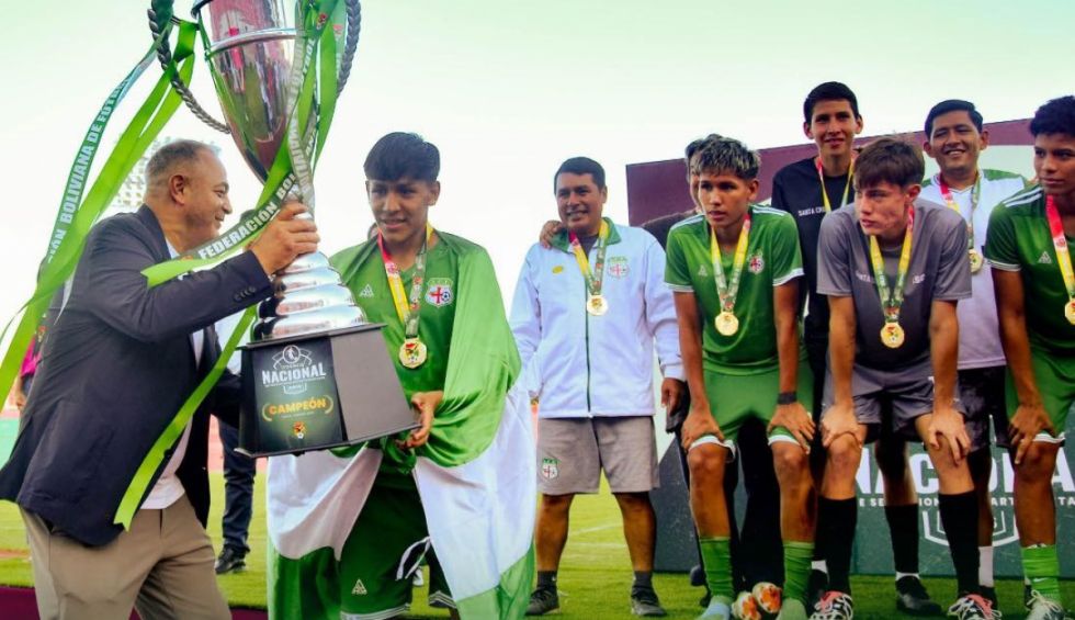 Santa Cruz campeón del Nacional Sub-16: Obtuvo el título en el IV Centenario