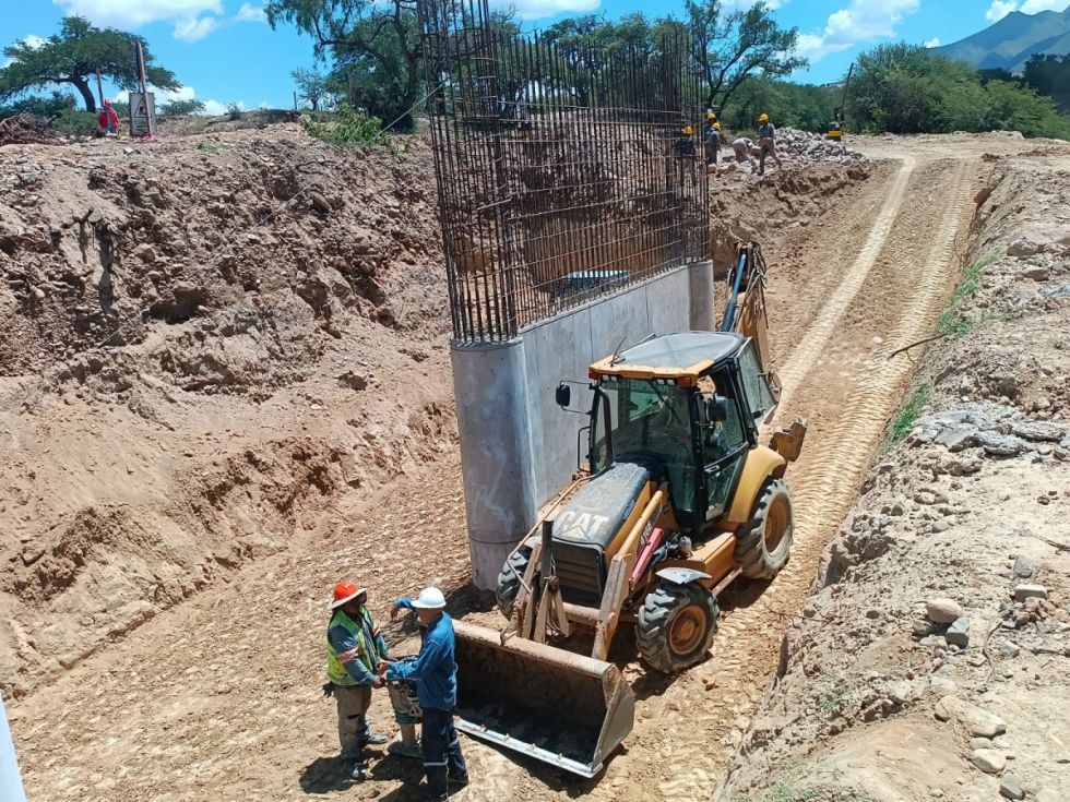 Puente de la nueva Circunvalación avanza con un 25%