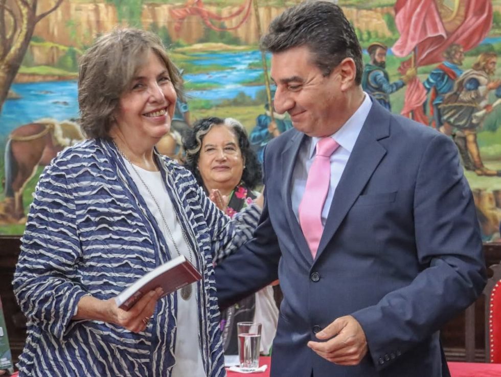 Silvia Moscoso y Johnny Torres