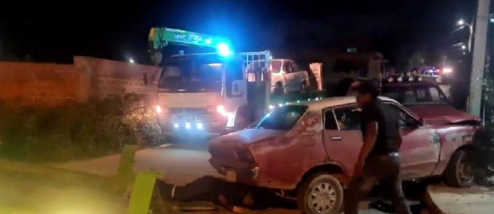 Tarija: Vagoneta pierde los frenos y choca contra tres vehículos