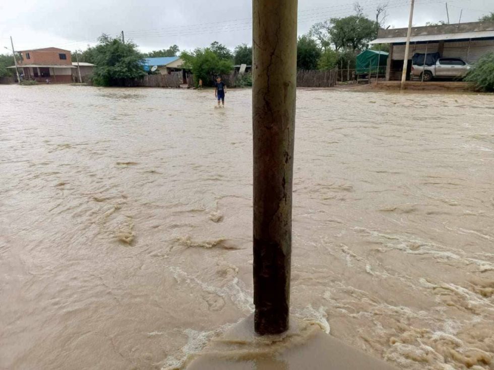 Emiten Alerta Roja en la cuenca del río Pilcomayo por riesgo de desbordes