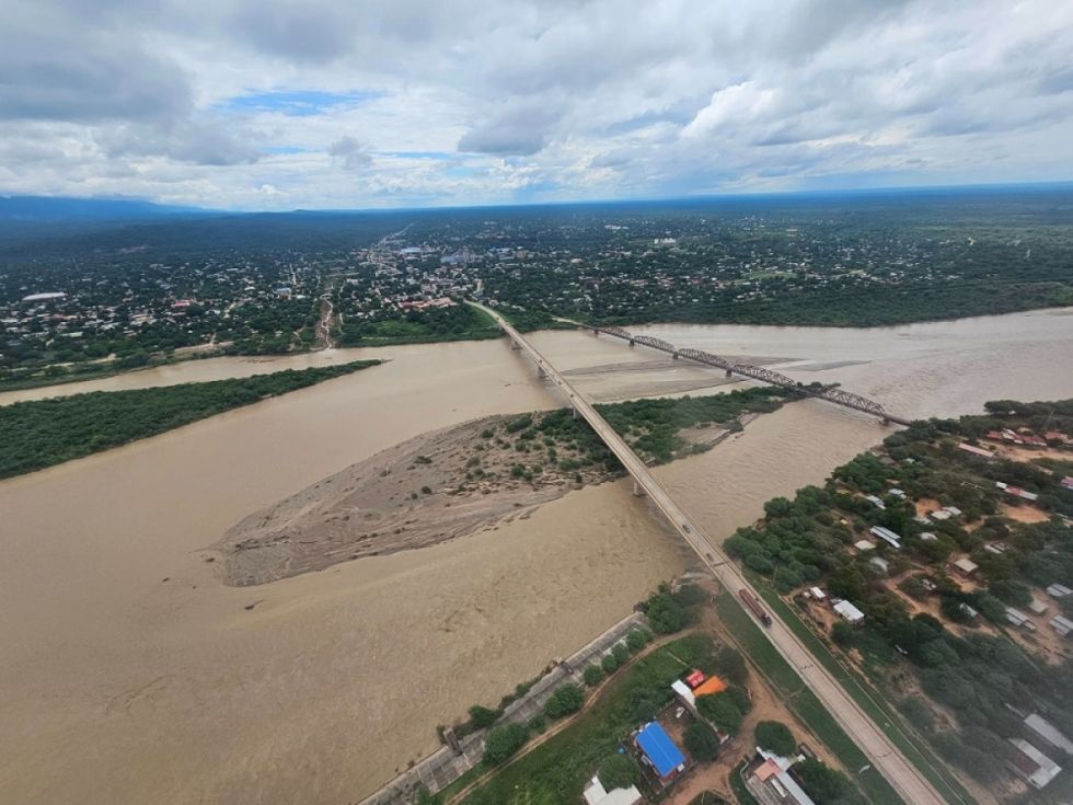 Coordinan ayuda por el desborde del Pilcomayo