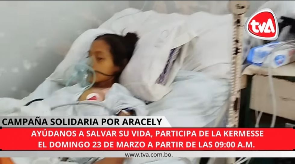 Lanzan campaña por la joven Aracely Choque