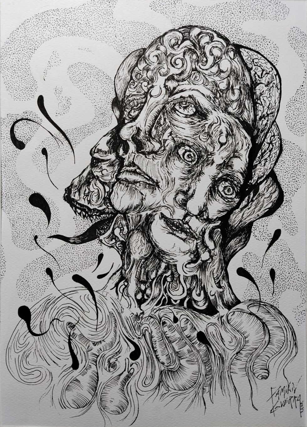 Ilustraciones de Damián Guerra