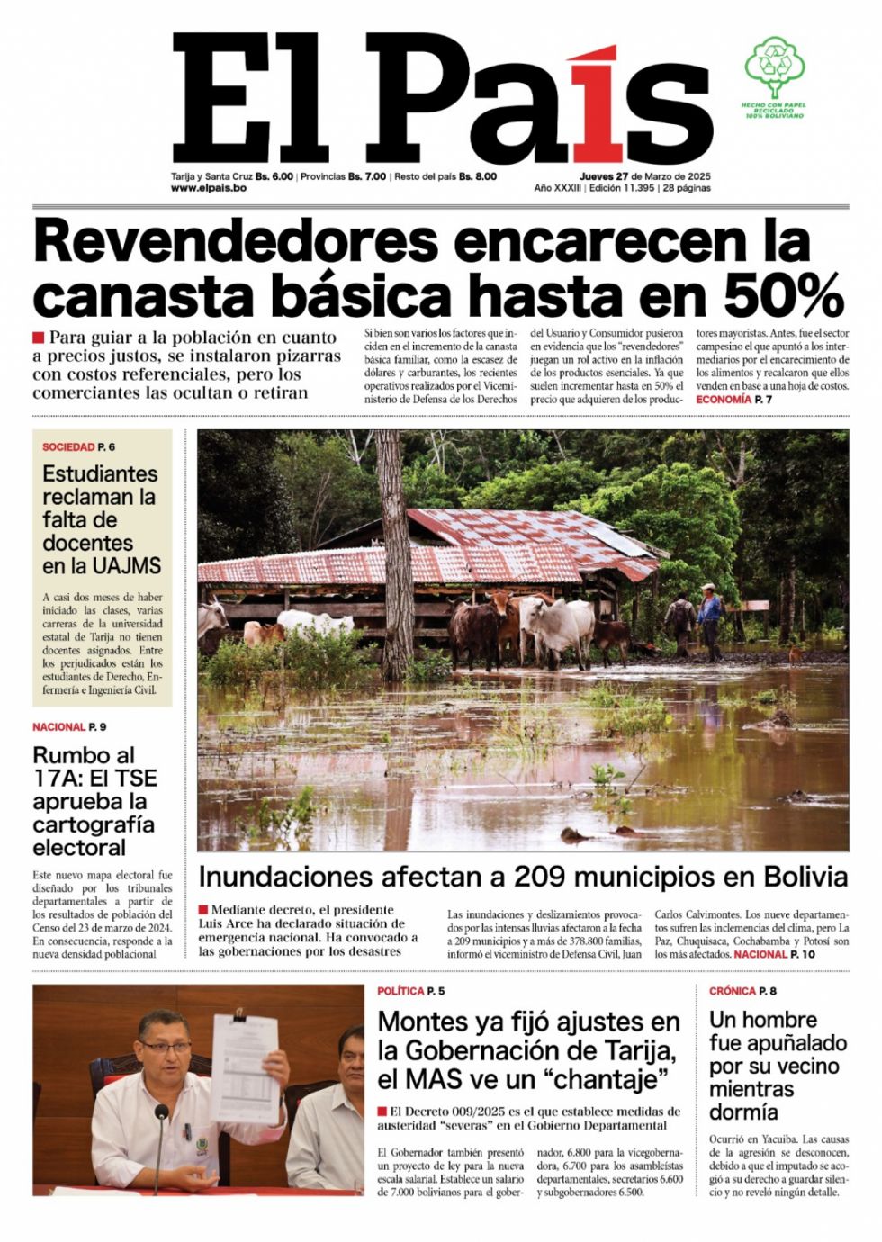 El teatro, el "superahorro" de Montes, los revendedores, el gas... Lee las imprescindibles