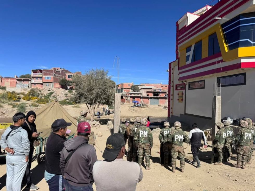 Militares vigilan la frontera con  Argentina por fuga de alimentos