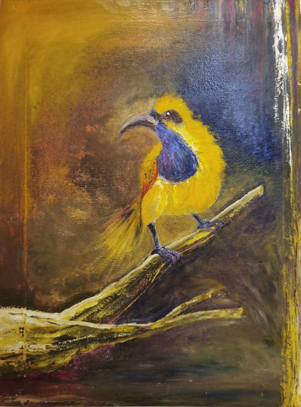 Pájaro, de Percy Maldonado