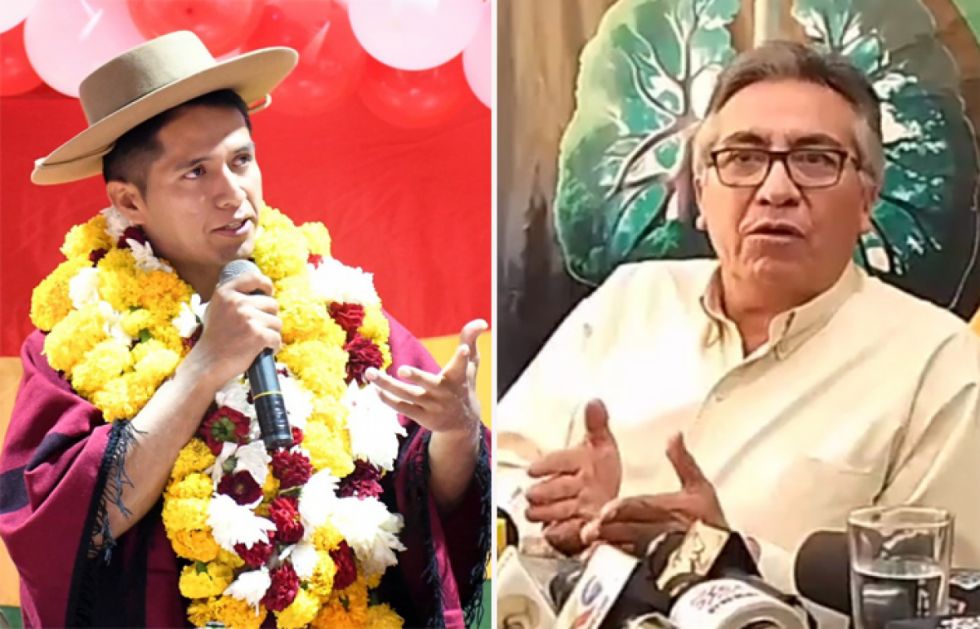 Torrico desacredita las encuestas y afirma que Andrónico Rodríguez es una "ficha de juego de la derecha"