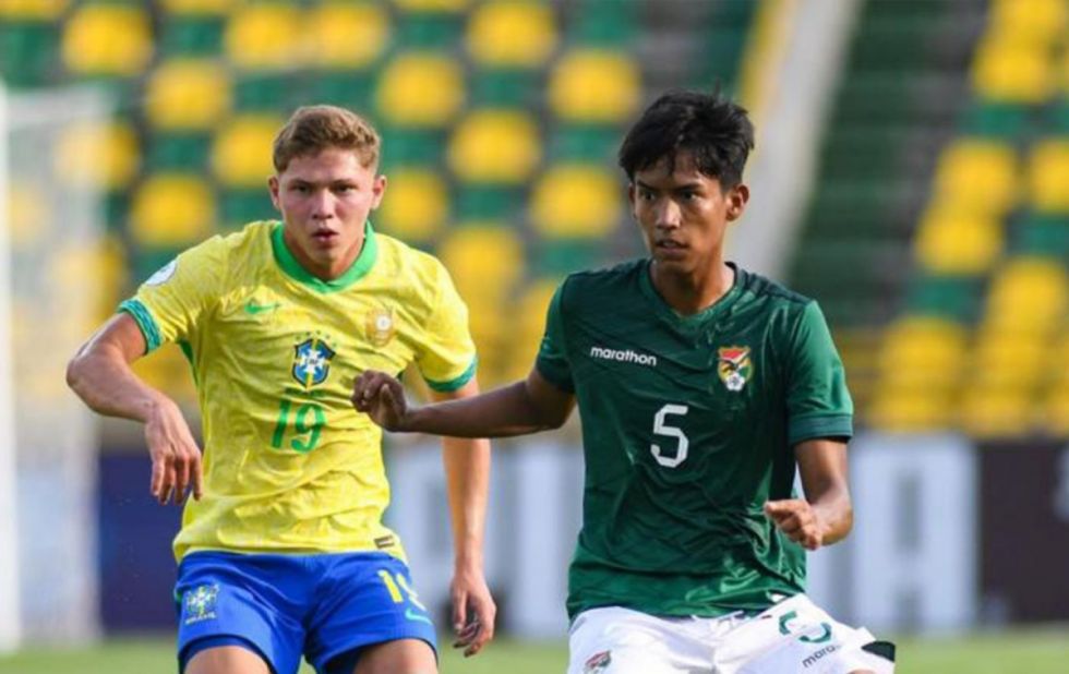 Sudamericano: Brasil venció a Bolivia en la segunda fecha del Sub-17