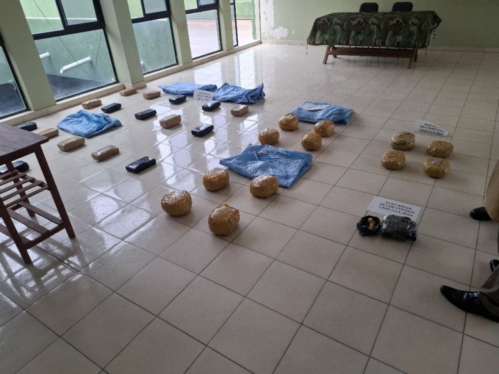 Tarija: Hallan más de 31 kg de marihuana como encomienda
