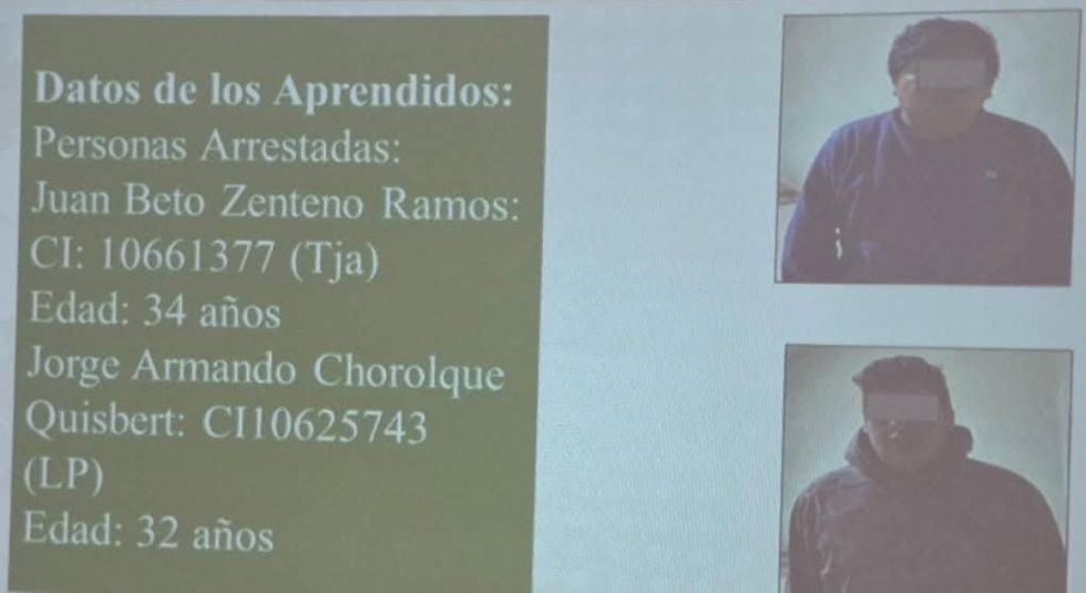 Tarija: Desarticulan banda de robamotos, hay 2 detenidos