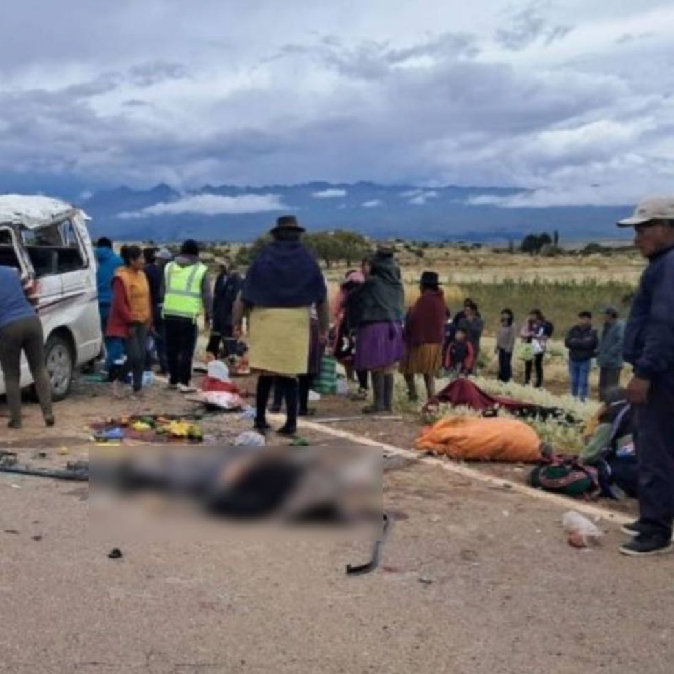 Esta es la nómina oficial de muertos y heridos del accidente en la carretera Potosí – Tarija
