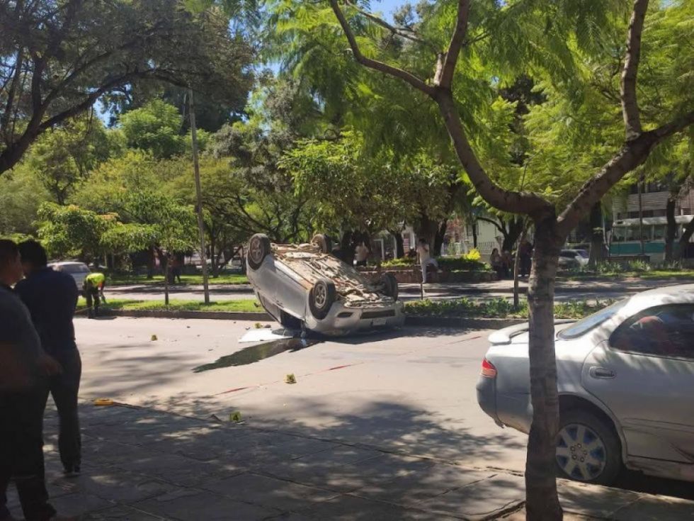 Tarija: Dos sujetos ebrios provocan accidentes