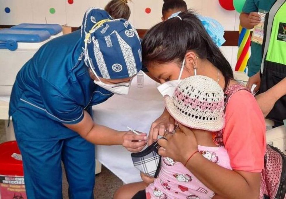 Tarija inicia vacunación escolar y espera dosis contra la influenza 