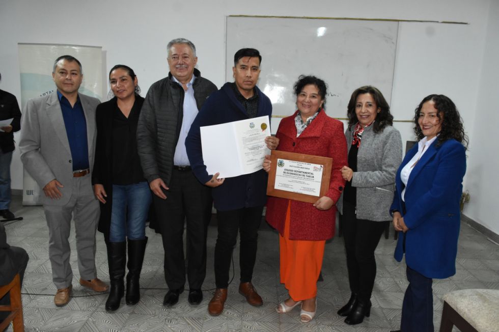 Colegio Departamental de Economistas de Tarija, Institución Meritoria