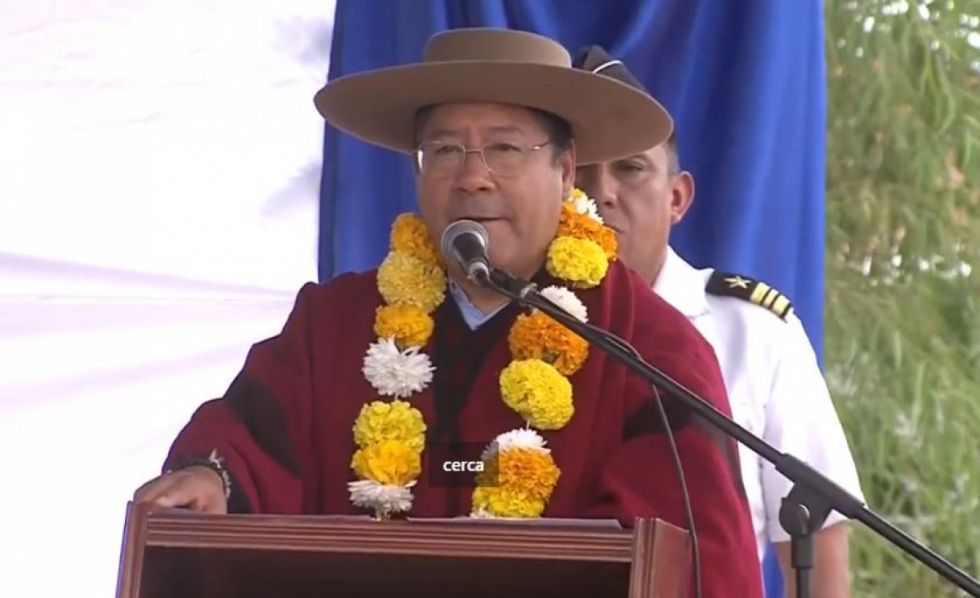 Arce entrega obras por Bs 21 millones en Bermejo en homenaje a Tarija