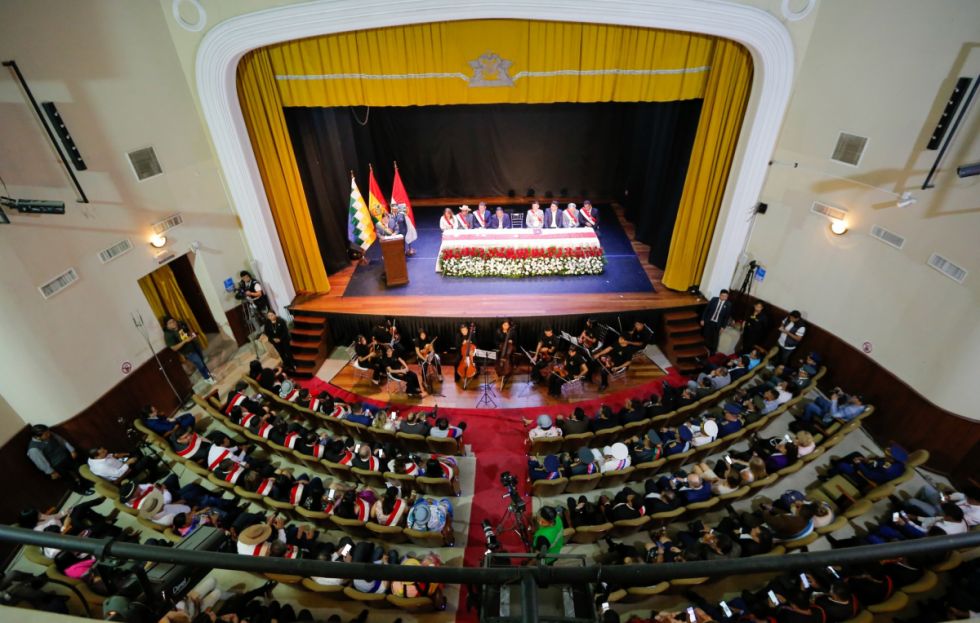 Efeméride de Tarija: Arce defiende inversiones y llama a aprovechar el potencial productivo 