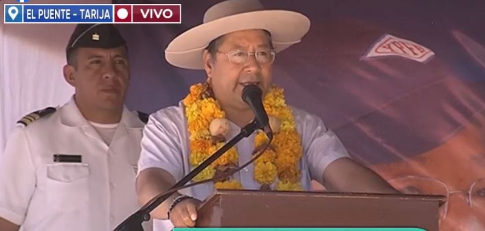 Arce afirma que Bolivia producirá en 2026 el 80% del diésel y dará solución estructural al actual problema