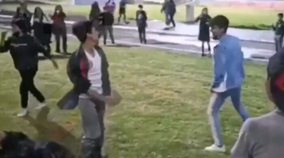 Serenata derivó en pelea y agresión a estudiante