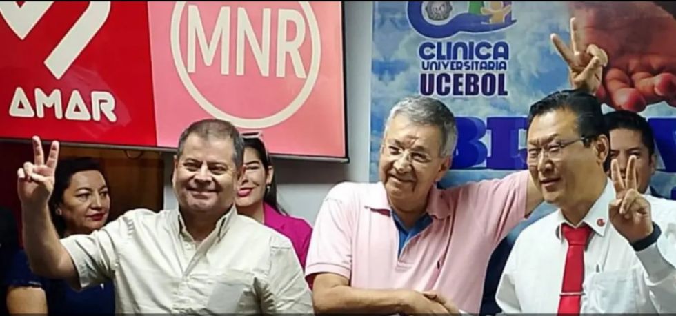 Rumbo al 17A: El MNR respalda a Chi como candidato a presidente 