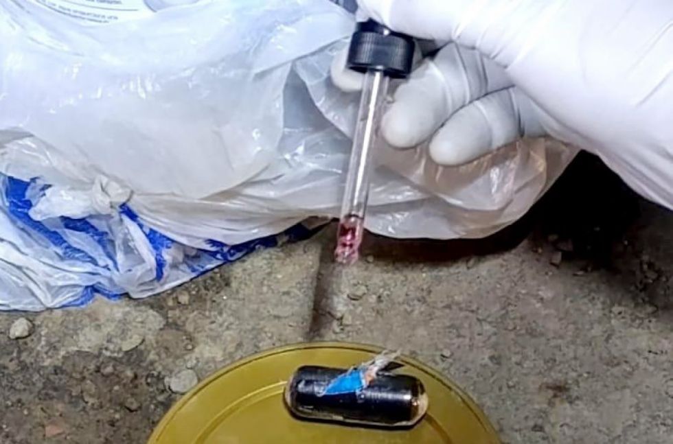 Bermejo: Hallan 488 cápsulas de cocaína escondidas en 14 botellas de yogurt