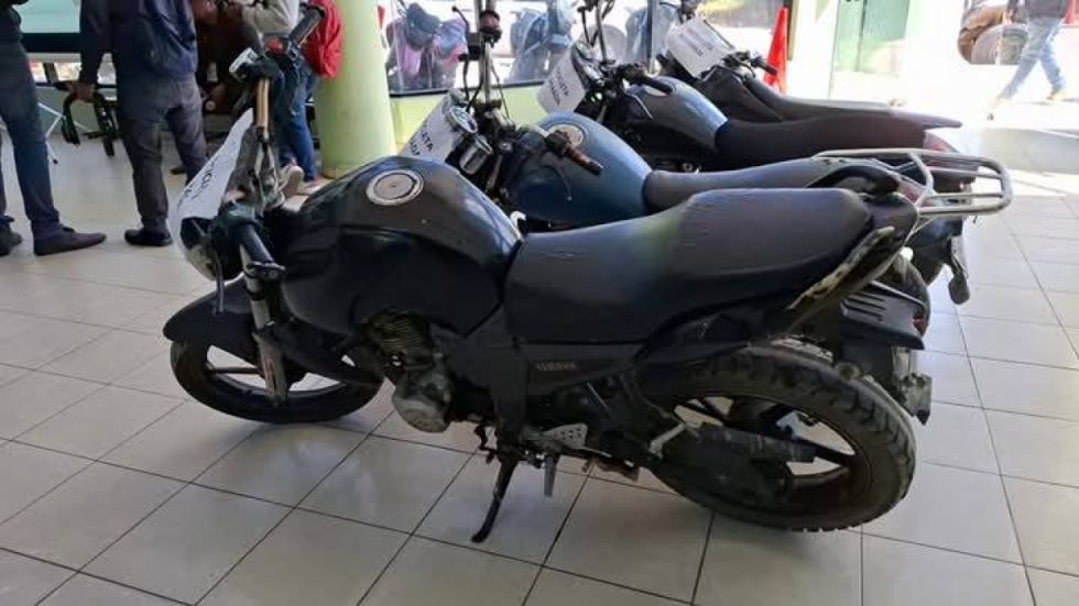 Diprove recupera cuatro motocicletas robadas en Tarija